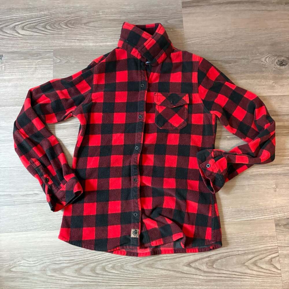 Legendary Whitetails Women's Buffalo Plaid Fleece Shirt